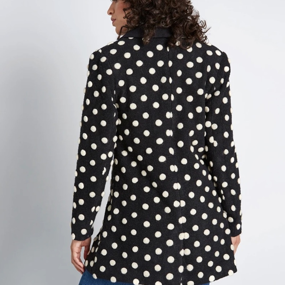 NEW Modcloth Polka Dot Jacket - Picture 5 of 10